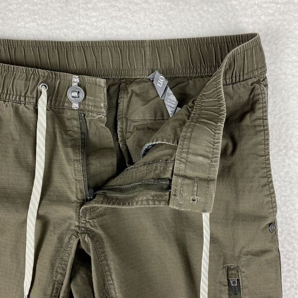 Vuori Pants Mens Size M Green Ripstop Climber Drawstring Hiking Outdoors Camping - Picture 6 of 11